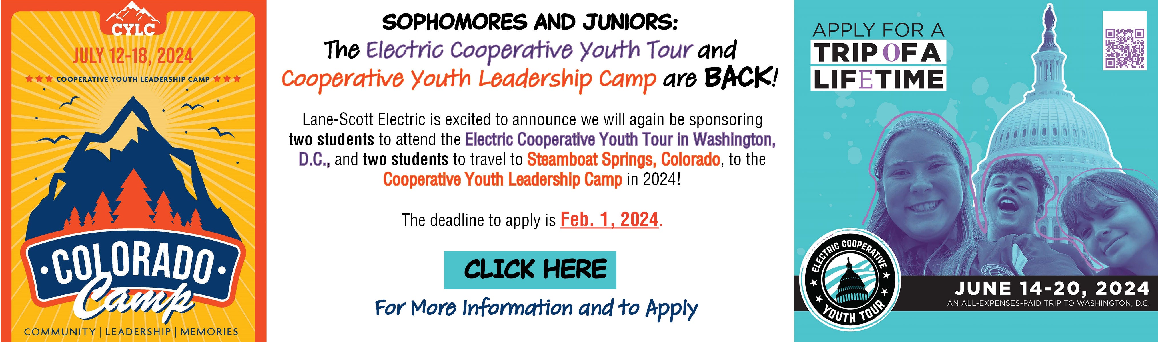 youth tour and leadership camp