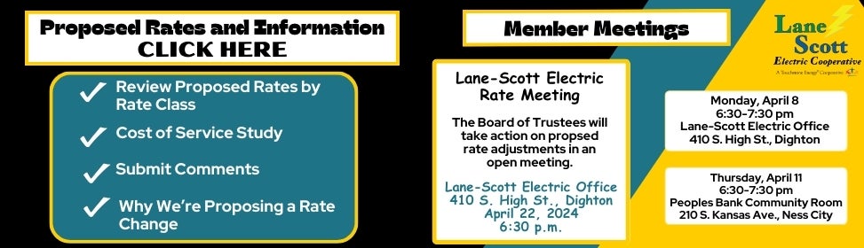 Member Meetings and COSS and Rate Information