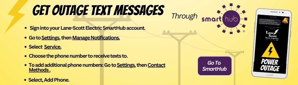 Outage Text Messages