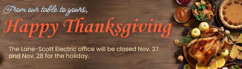 Thanksgiving Closing