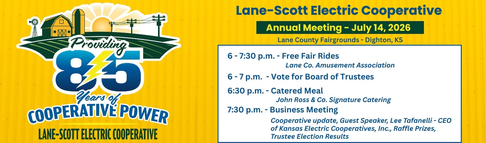 Annual Meeting Agenda