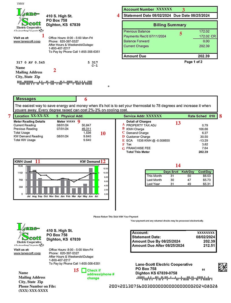 Lane-Scott Bill Example